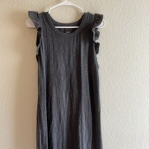 100% cotton gray Univeral Threads midi dress